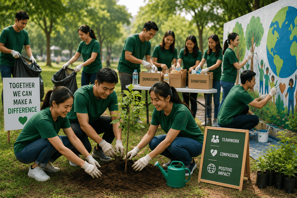 CSR Team Building Ideas Giving Back While Building Stronger Teams